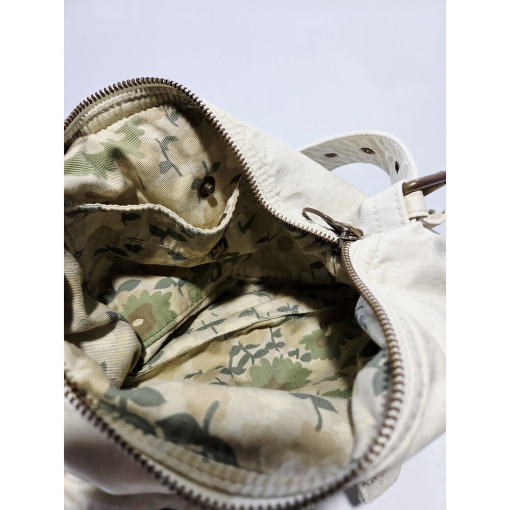 Vintage GAP  Beige Canvas Cargo Pocket Shoulder Bag Y2K - Picture 6 of 6